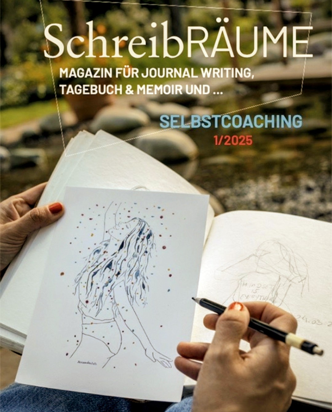 SchreibRÄUME - Magazin 1:2025 Cover SchreibRÄUME - Magazin 1:2025 Cover