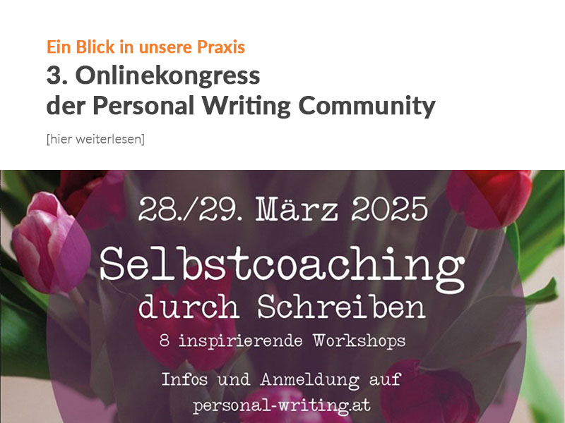Slider-Folie Selbstcoaching durch Schreiben