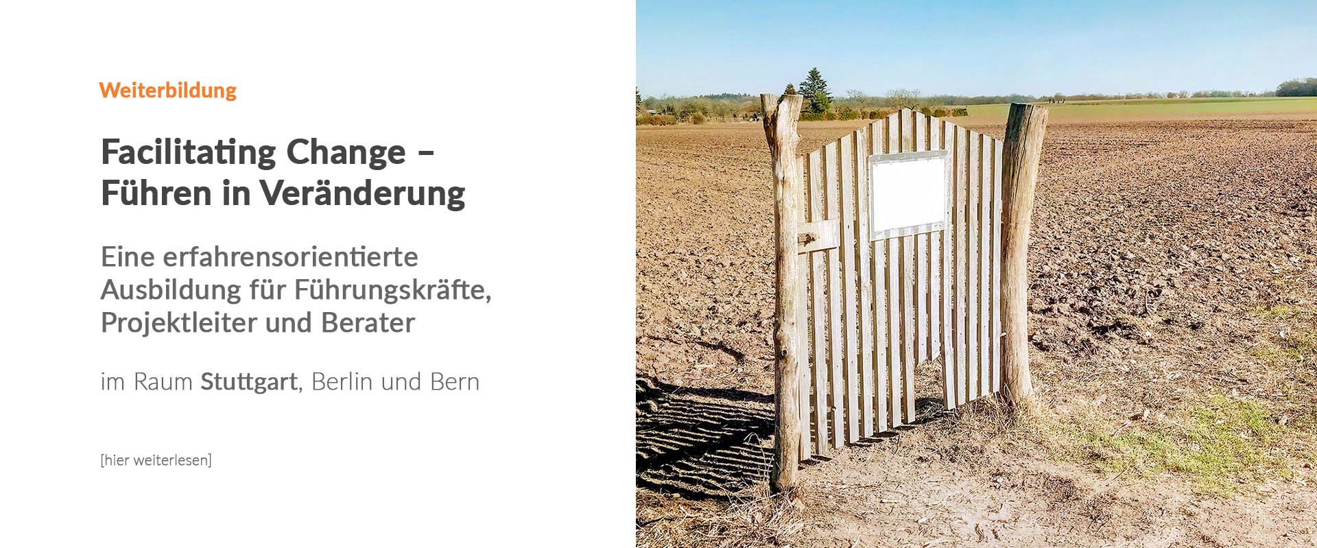 Facilitating Change Slider-Folie